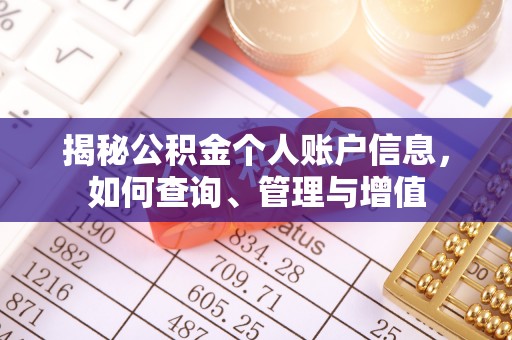 泸州揭秘公积金个人账户信息，如何查询、管理与增值