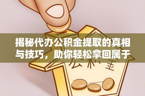 泸州揭秘代办公积金提取的真相与技巧，助你轻松拿回属于你的钱