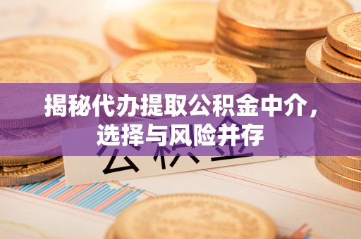泸州揭秘代办提取公积金中介，选择与风险并存