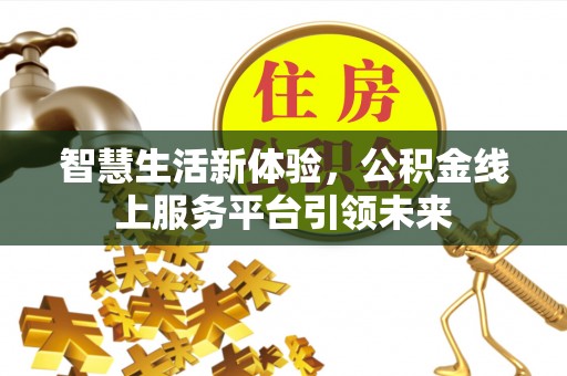 泸州智慧生活新体验，公积金线上服务平台引领未来