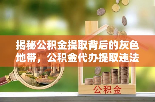 泸州揭秘公积金提取背后的灰色地带，公积金代办提取违法不？