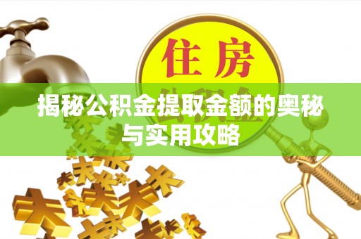 泸州揭秘公积金提取金额的奥秘与实用攻略